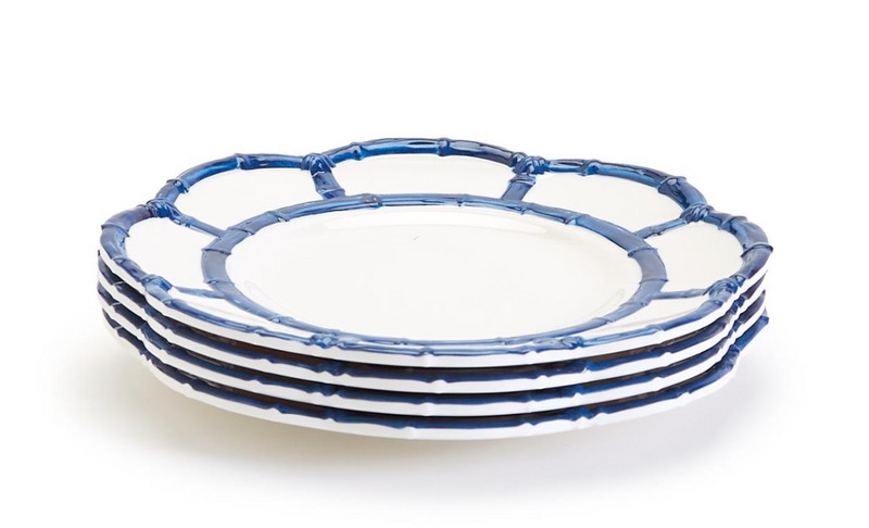 Blue Bamboo Accent Plate