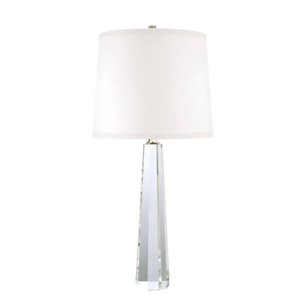 Beveled Crystal Table Lamp