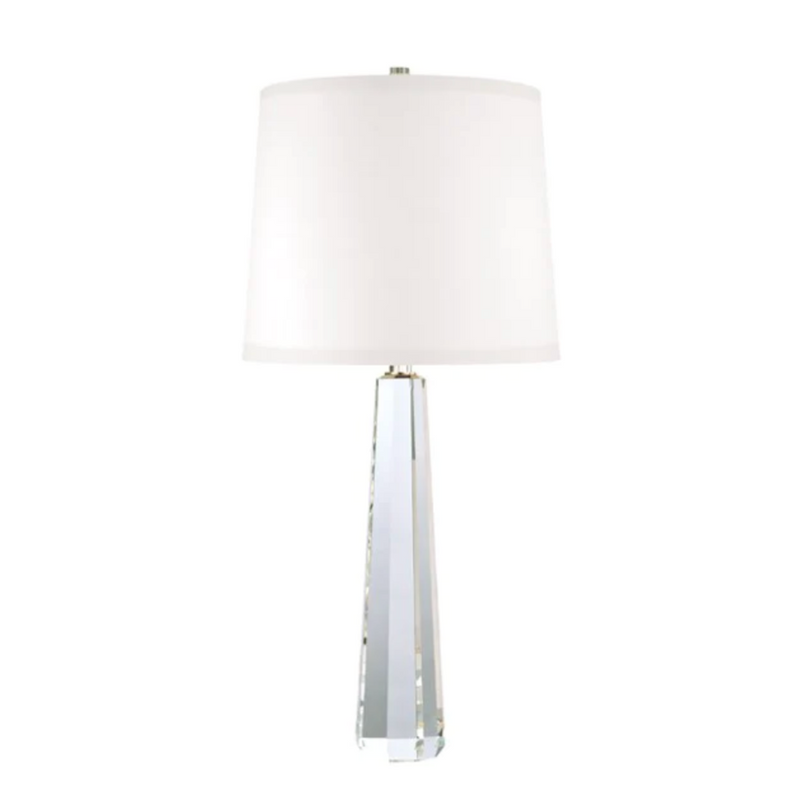 Beveled Crystal Table Lamp
