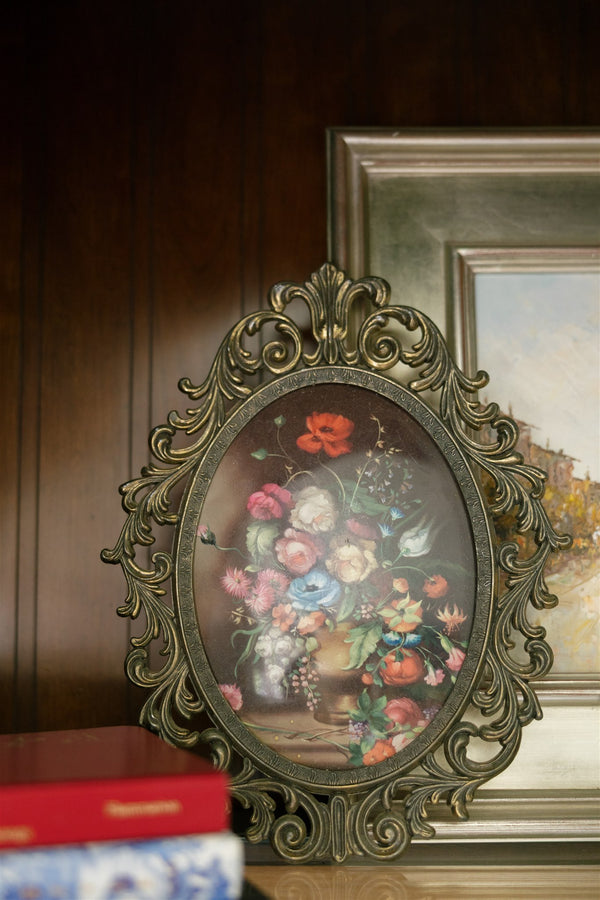 Floral Oval Artwork