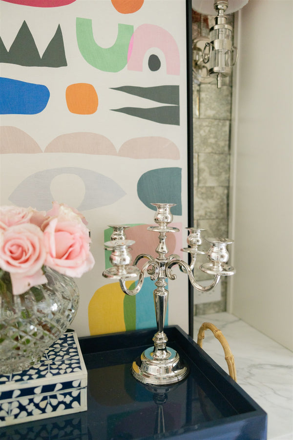 Silver Candelabra