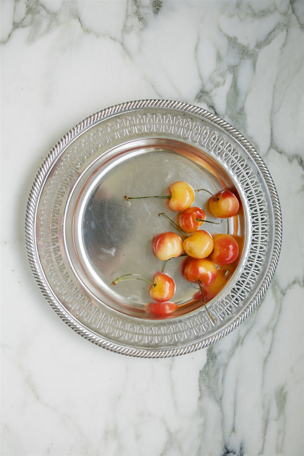 Silver Circle Dish