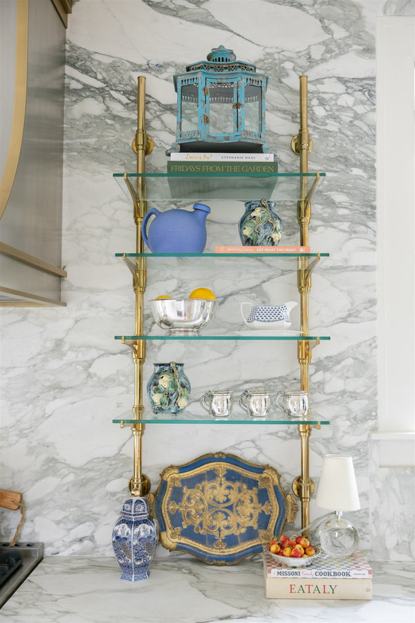 Blue & Gold Royal Tray