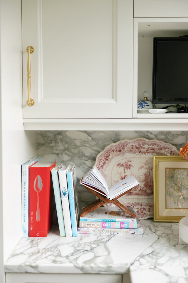 Wooden Book Cradle