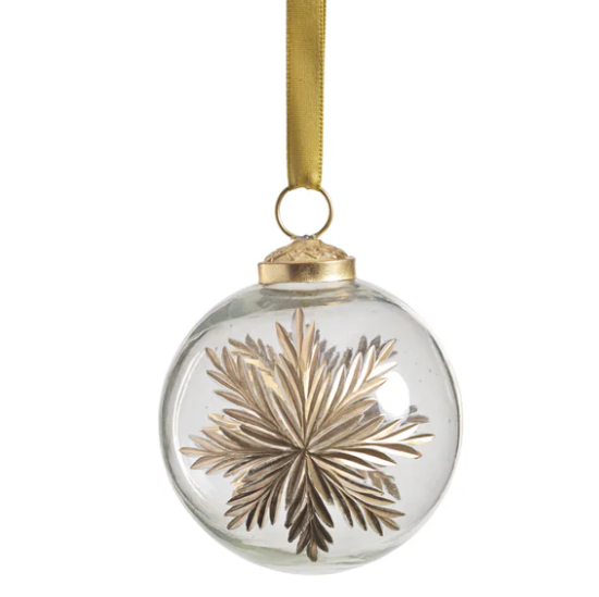 Heirloom Golden Glimmer Ornament
