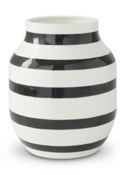 Elliot Striped Vase- Small