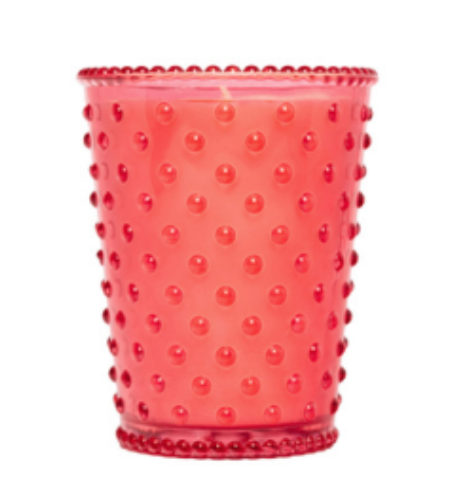 Hibiscus Hobnail Candle