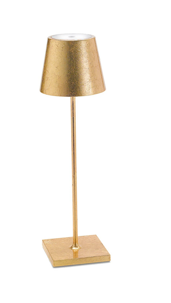 Gold Leaf Cordless Lamp
