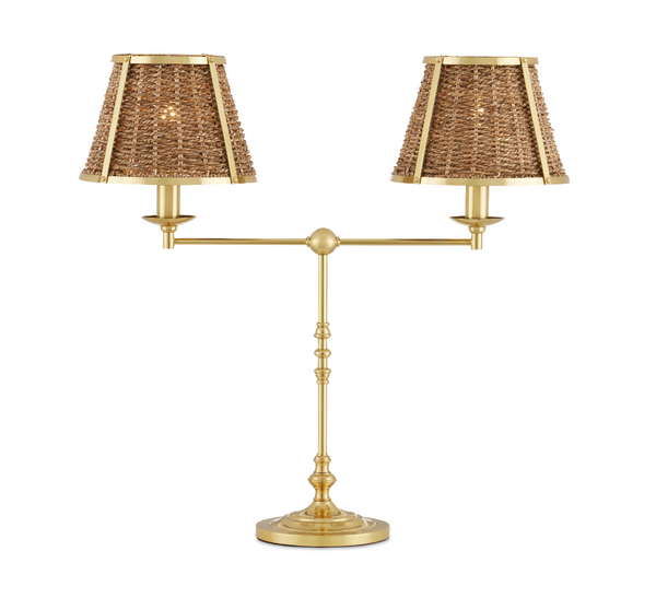 Deauville Double Table Lamp