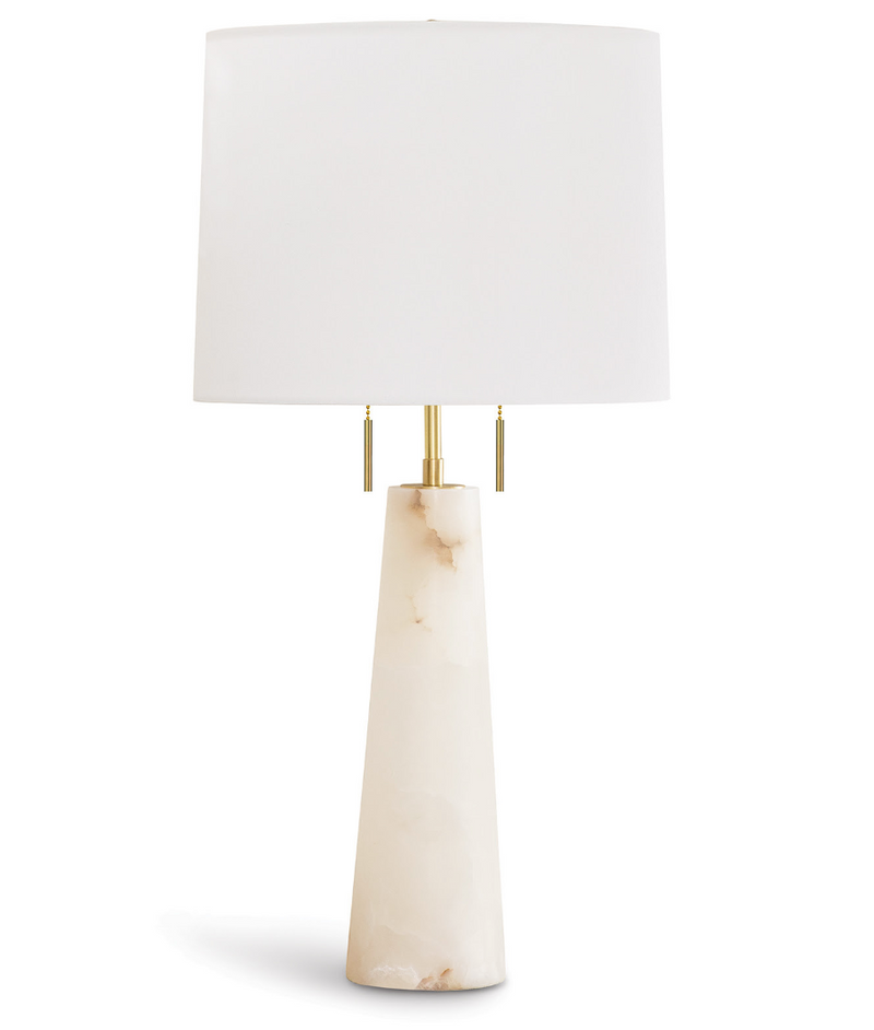 Southern Living Austen Alabaster Table Lamp