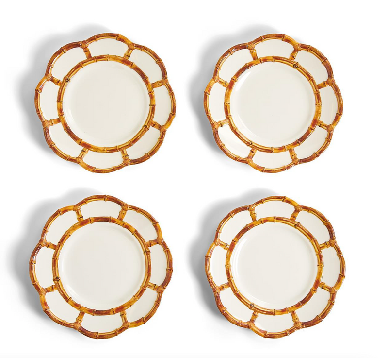 Natural Bamboo Accent Plate