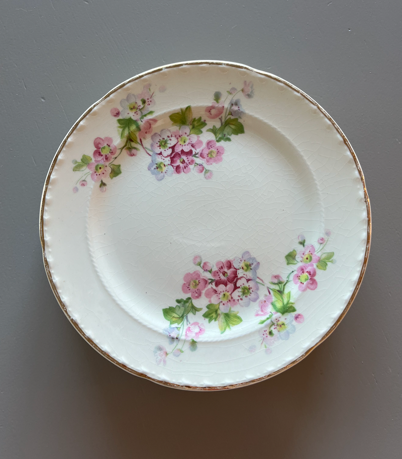 Mini Floral Plate Set
