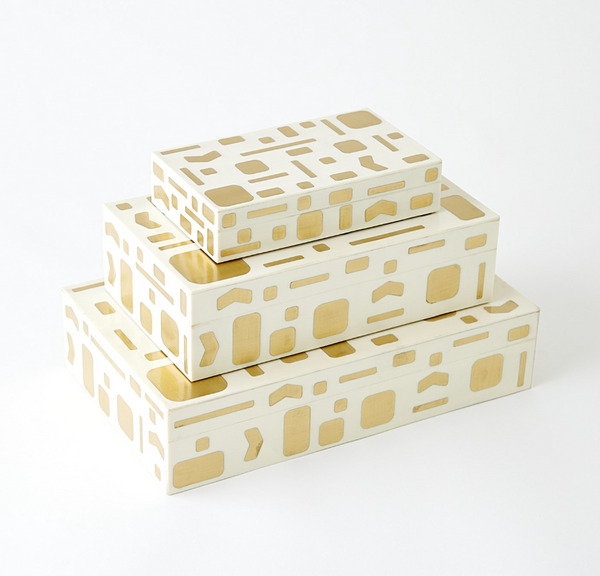 Brass Jali Boxes