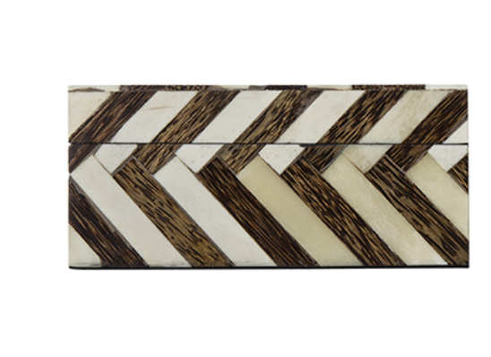 Bone Inlay Boxes- Zig Zag