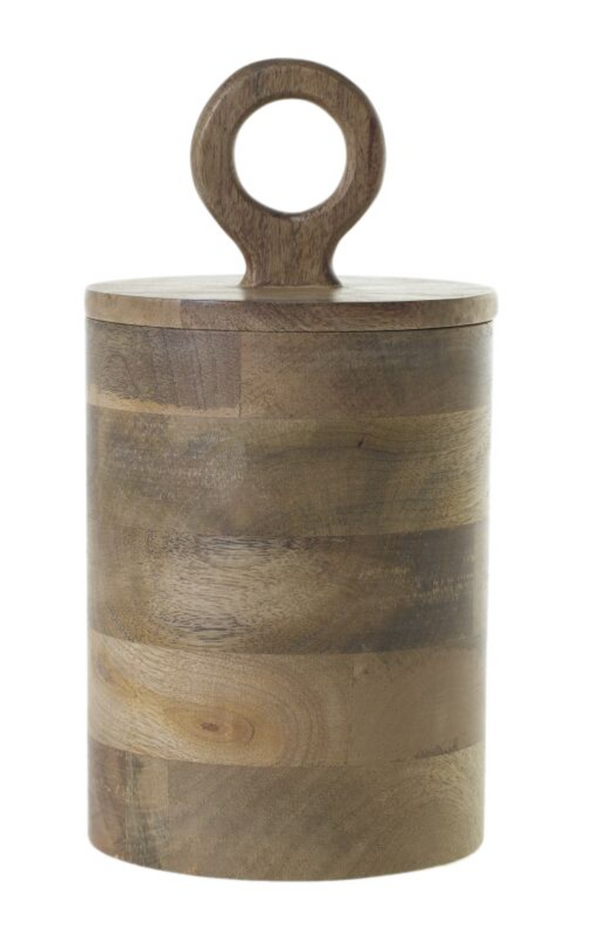 Mango Wood Canister