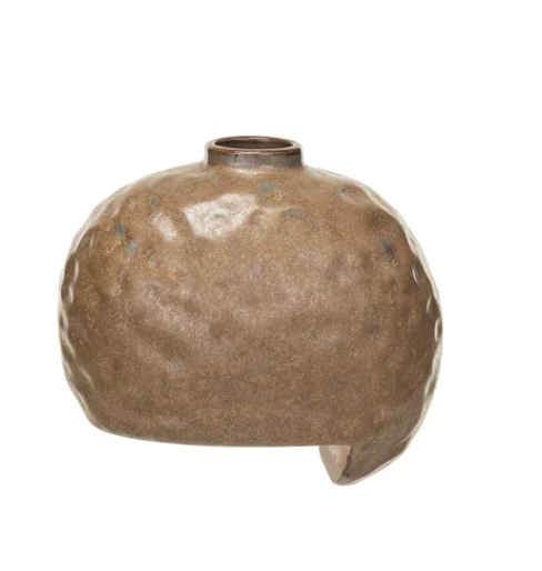 Stoneware Shelf Sitter Vase