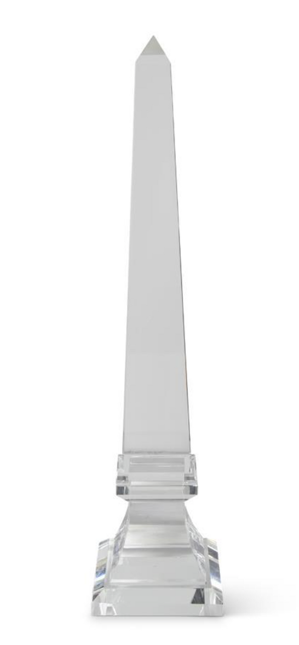 23" Glass Obelisk