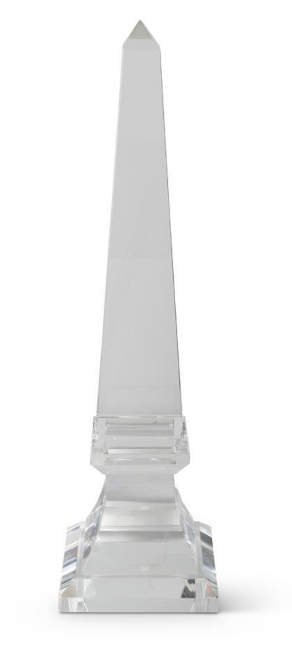 27" Glass Obelisk