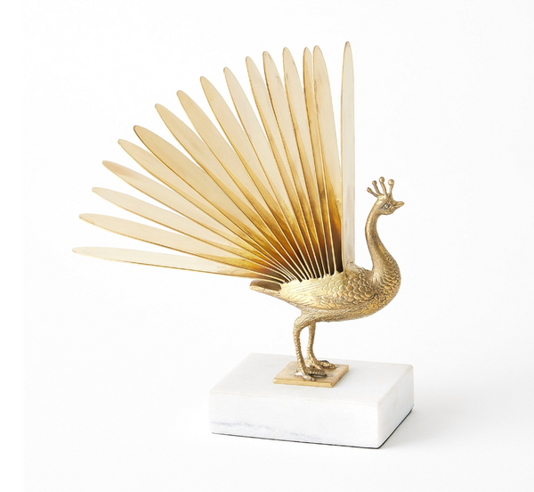Pavona Brass Sculpture