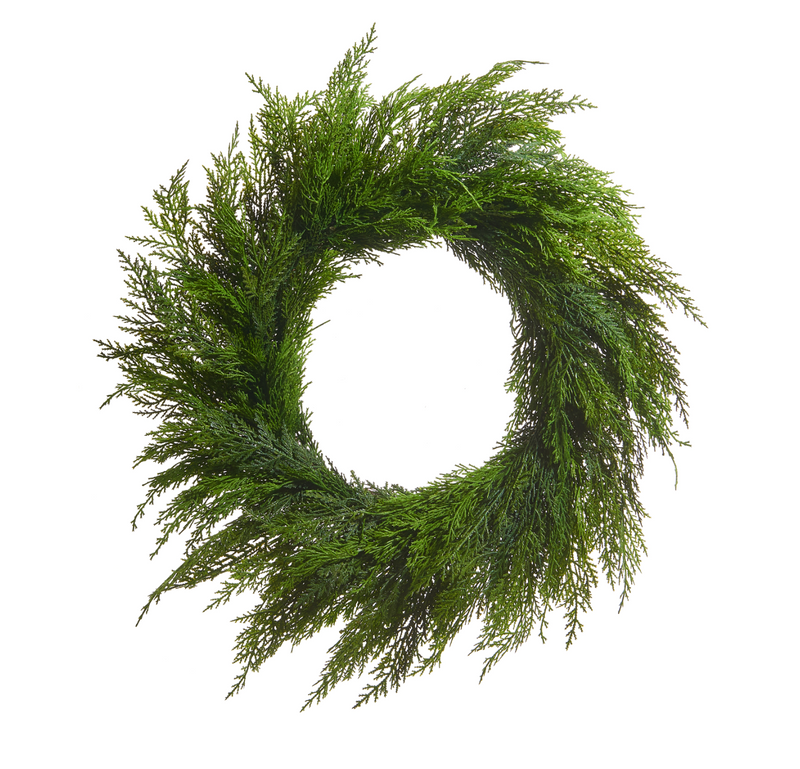 24" Cedar Wreath