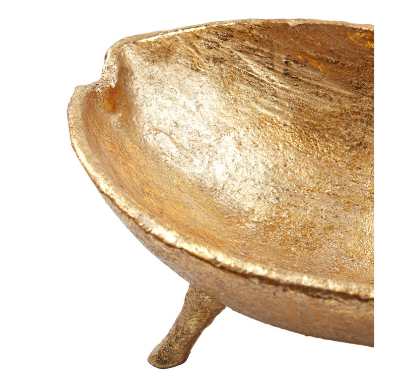 Aurelia Gold Leaf Bowl