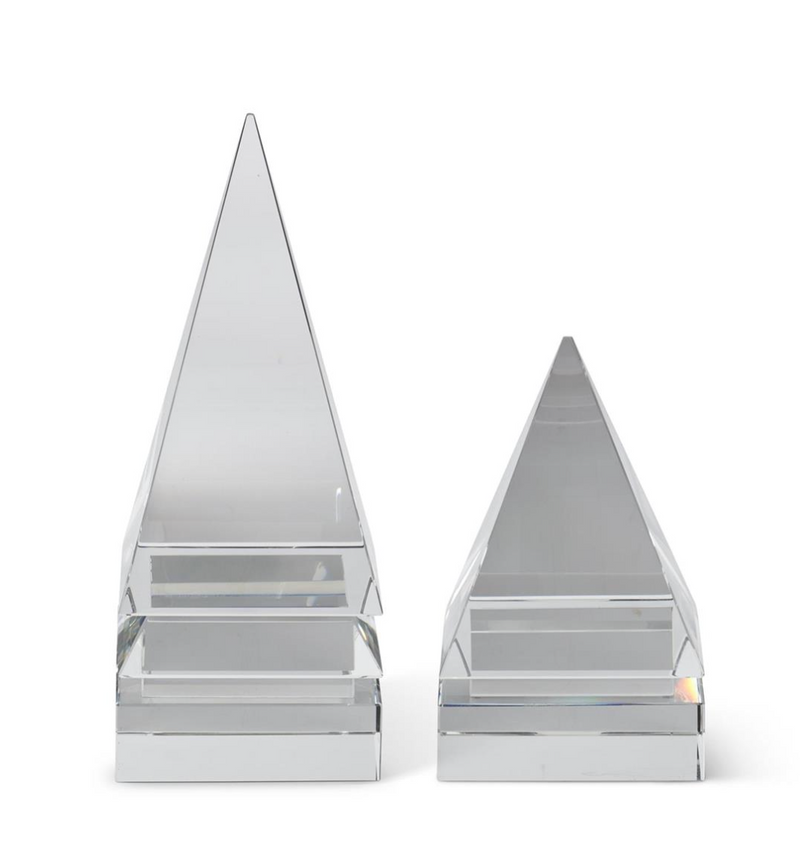 Crystal Glass Pyramids