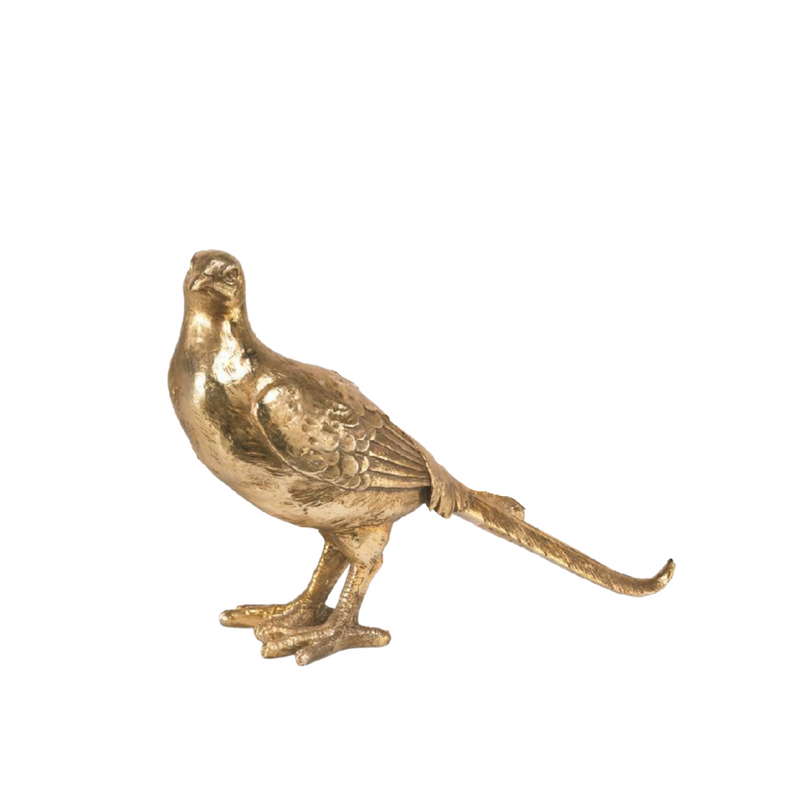 Gold Pheasant Statue