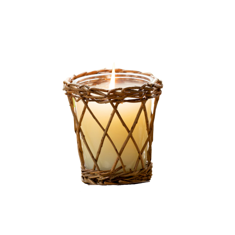 Willow Rattan Candle