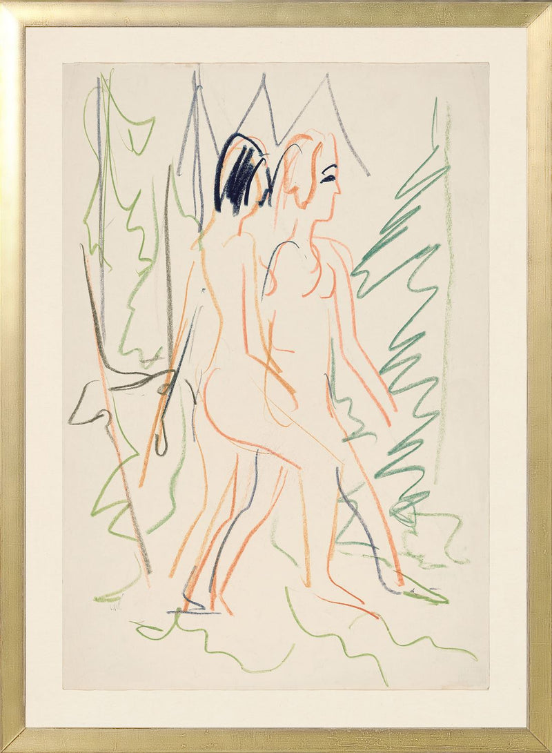 Nudes in a Forest