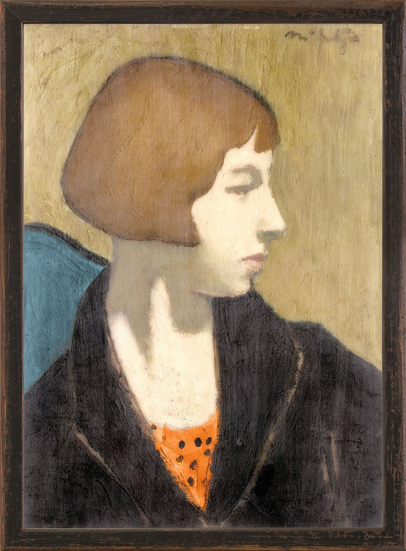Woman in Black Jacket 1917