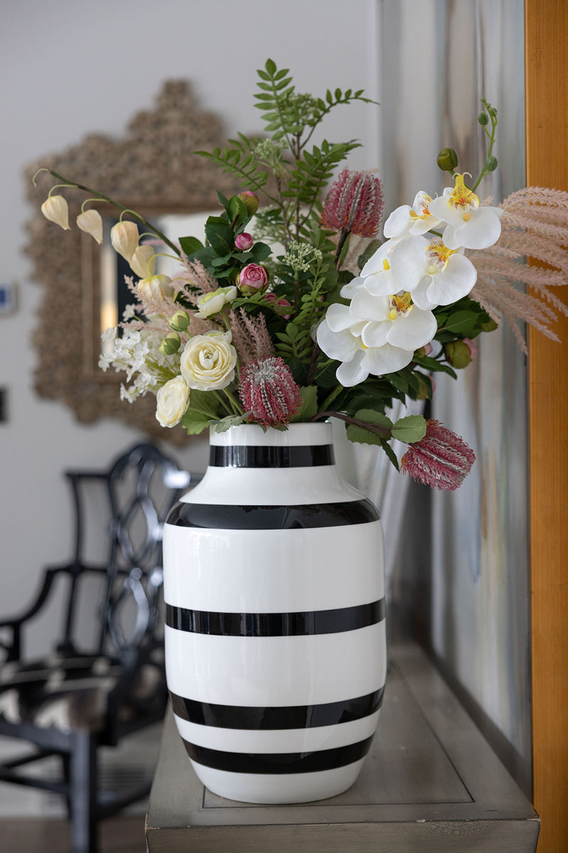 Elliot Striped Vase