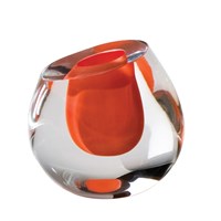 Color Drop Vase - Mandarin