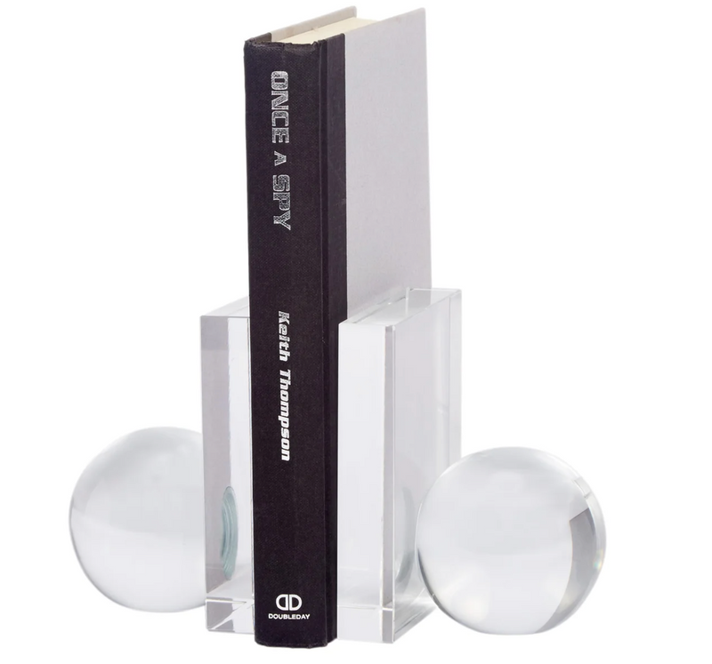 Crystal Ball Bookends