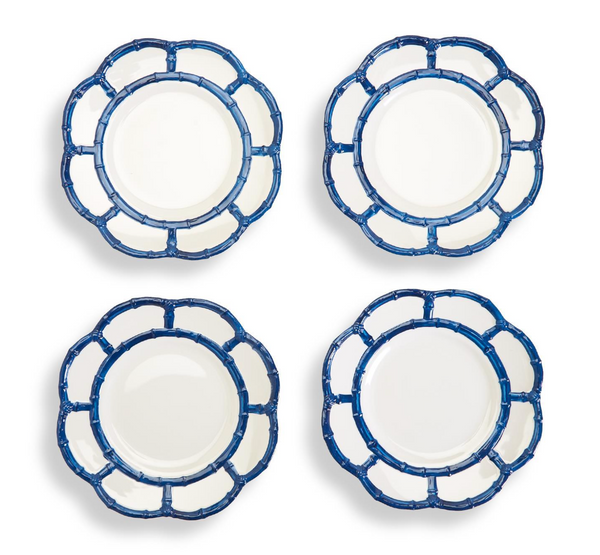 Blue Bamboo Accent Plate