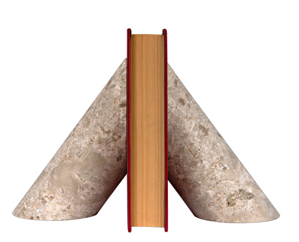 Architectural Marble Bookends