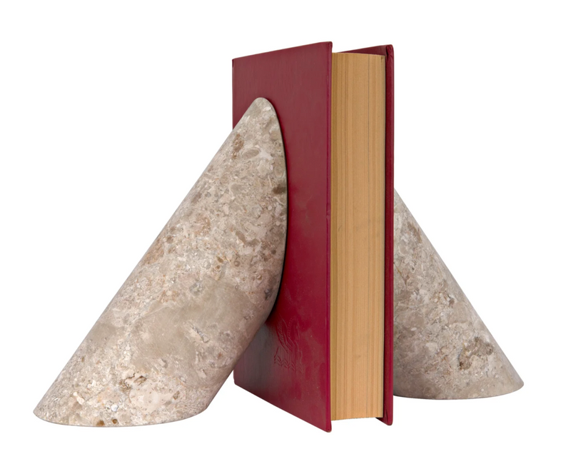 Architectural Marble Bookends