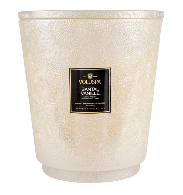Santal Vanille 5 Wick Hearth Candle
