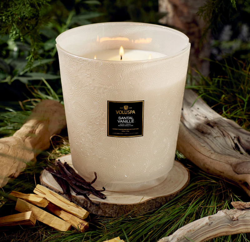 Santal Vanille 5 Wick Hearth Candle