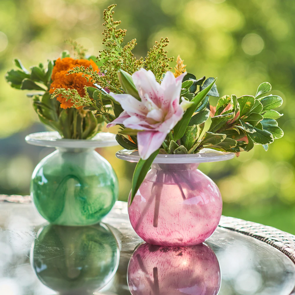 Pink Milk Bud Vase